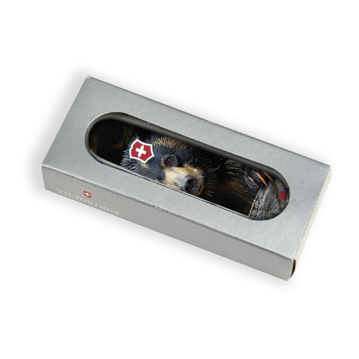 Складной нож Victorinox FIELDMASTER ANIMAL Черный медведь  