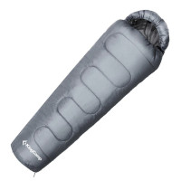 Спальный мешок KingCamp Treck 450L (KS3193), серый, правый