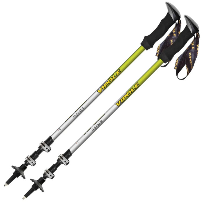 Палки трекинговые Vipole Trekker Green (S25 10)  