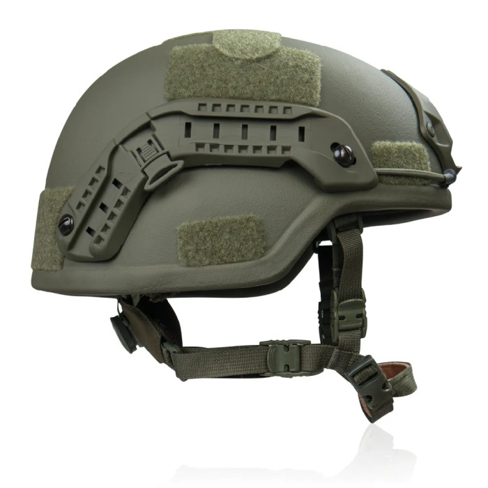 Шлем Ukrarmor Mich 2000. Уровень защиты NIJ IIIA Олива  
