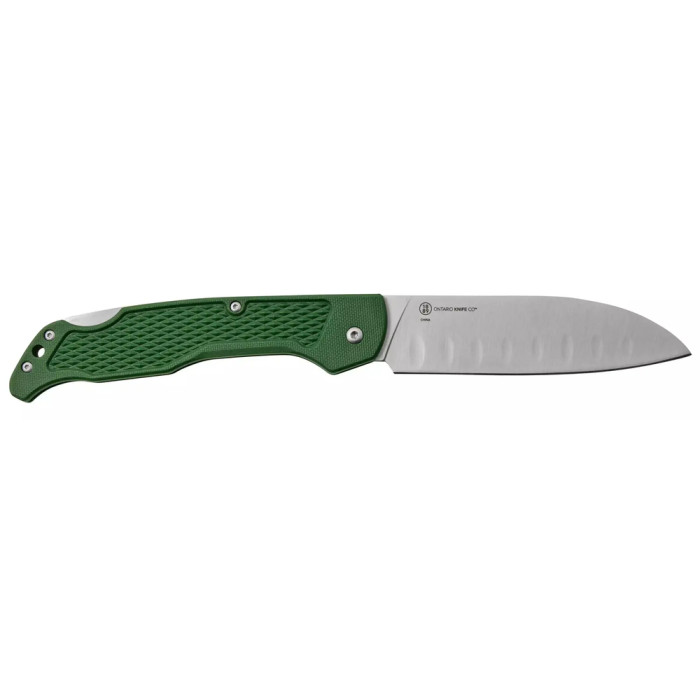 Нож Ontario Knife Camp Plus Santoku green  