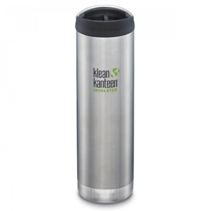 Термокружка Klean Kanteen TKWide Cafe Cap 592 мл - серая  