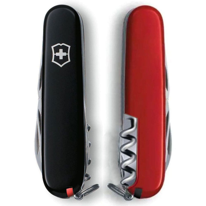 Нож Victorinox Spartan Ukraine 91мм/12функ/черн-кр  