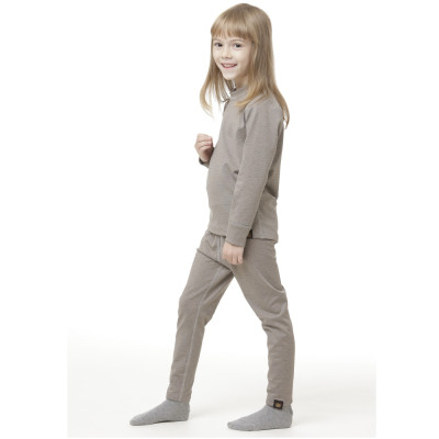 Термоштаны детские Turbat Yeti Bottom Kids - серые, 128