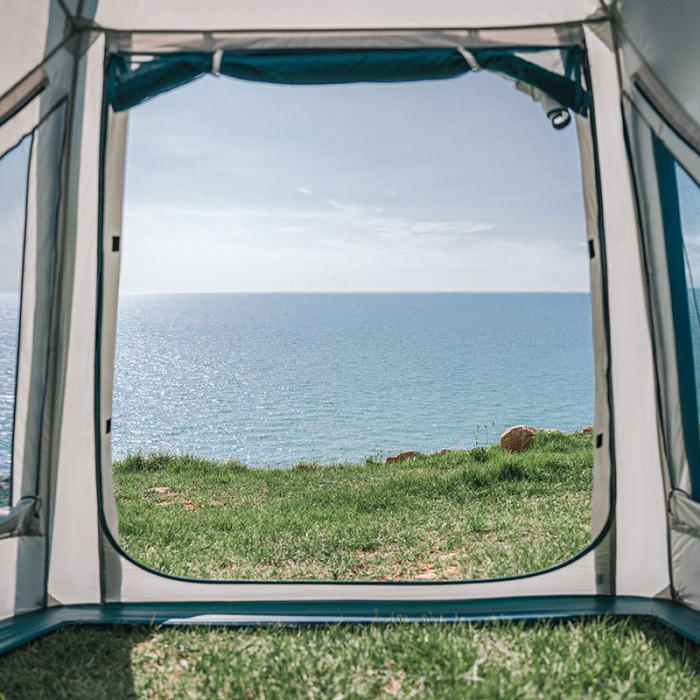 Палатка надувная Naturehike CNK2300ZP012, голубой малый  