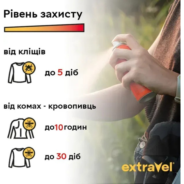 Спрей от комаров EXTRAVEL STRONG 100 мл  