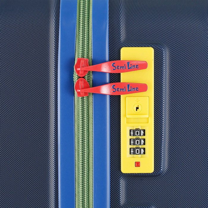 Чемодан Semi Line 24" (M) Blue (T5847-2)  