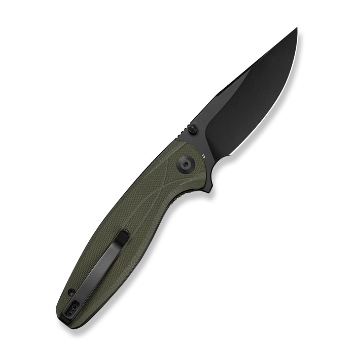 Нож складной туристический Sencut Vyrce (8.9 см) D2 / G10 оливково-зеленый  
