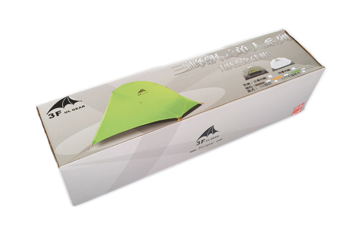 Палатка 3F Ul Gear Floating Cloud 1 210T зеленый  