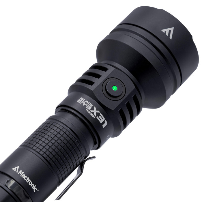 Фонарь тактический Mactronic Black Eye X31 (3100 Lm) Programmable Rechargeable Type-C (THH0081)  