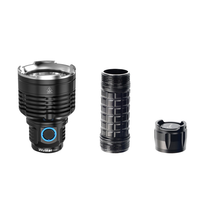 Фонарь Wurkkos TS30S USB C Rechargeable 6000lm, черный  