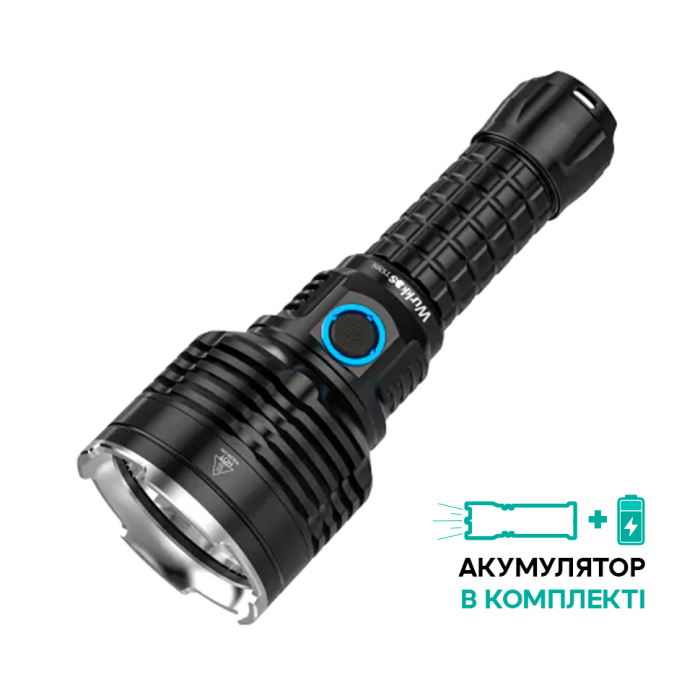 Фонарь Wurkkos TS30S USB C Rechargeable 6000lm, черный  
