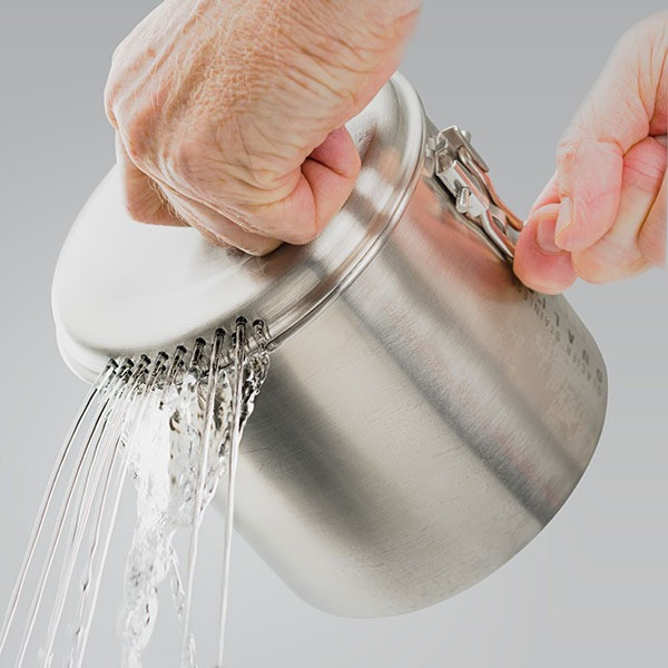 Набор посуды GSI Outdoors Glacier Stainless Dualist  