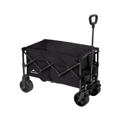 Тележка туристическая складная Naturehike Light CNK2350JJ012, 100 л, черный