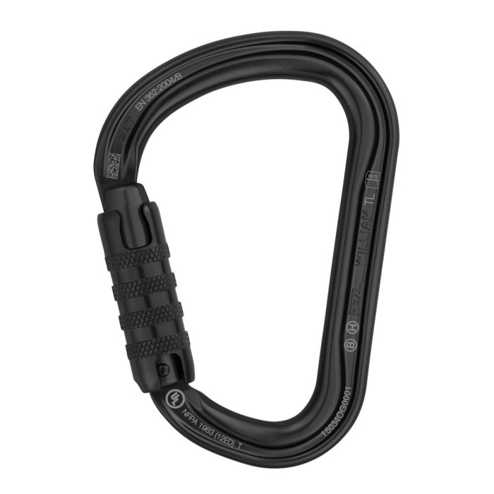 Карабин Petzl William triact-lock black  