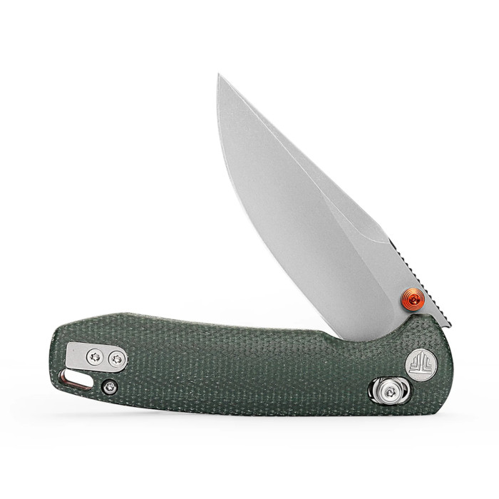 Нож Trivisa Butterfly-GM, 14C28N, Микарта, Зеленый (JM06-GM-14)  
