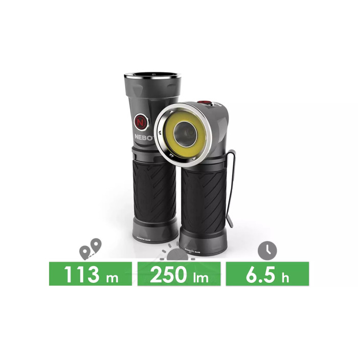 Фонарь ручной Nebo Cryket, 250 люмен (NB NE6437)  