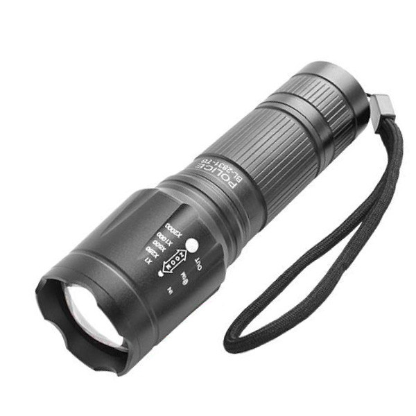 Карманный фонарь Police 2831-T6, серый XM-L  