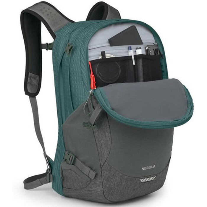Рюкзак Osprey Nebula 32 cascade blue/coal grey heather - O/S - бирюзовый/серый  