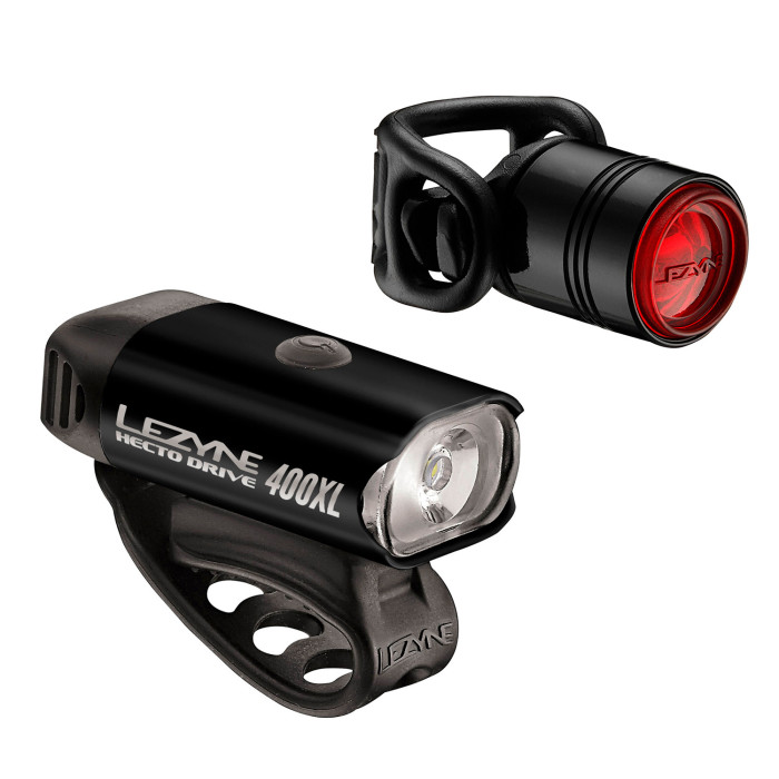 Комплект света Lezyne Hecto Drive 400XL / Femto Pair черный  