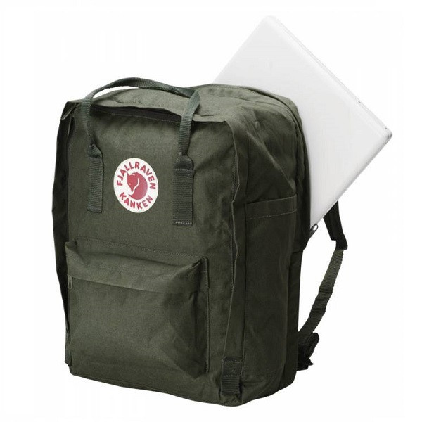 Рюкзак Fjallraven Kanken Laptop 15 Forest Green  