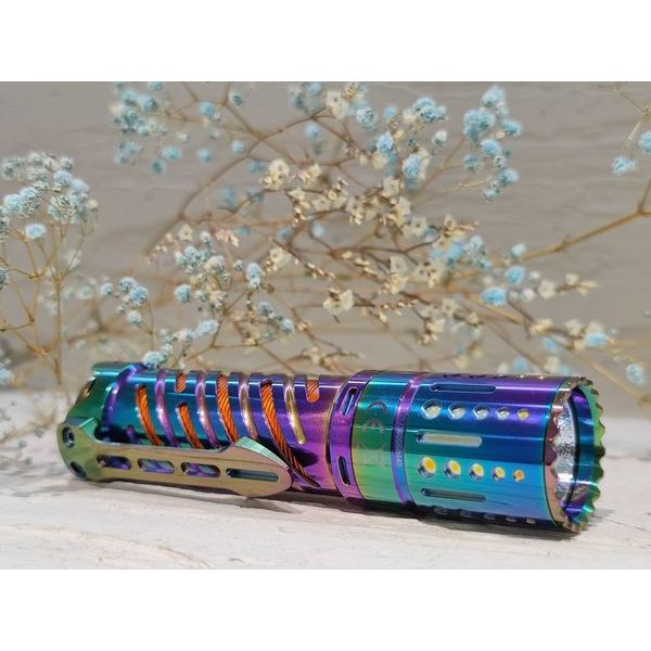 Фонарь ручной AceBeam E70-TI, радуга  