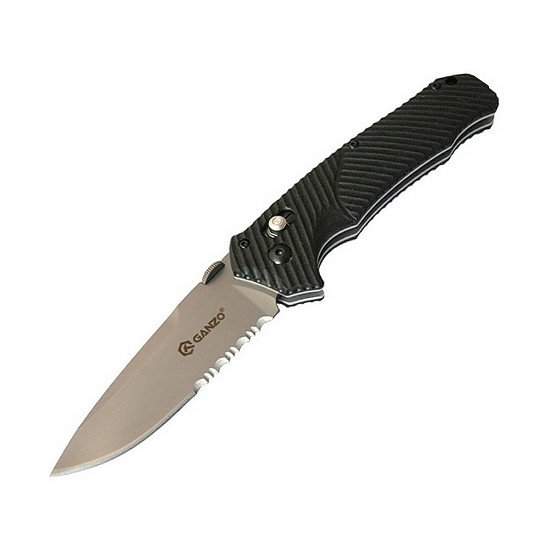 Нож Ganzo G716, полусеррейтор  