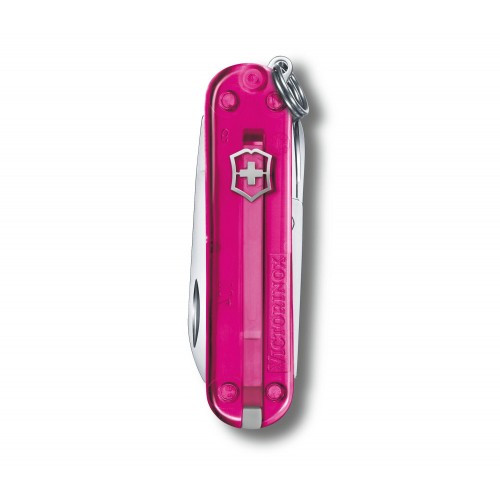 Нож-брелок Victorinox Classic SD Transparent Colors,Cupcake Dream (0.6223.T5G) 7 функций, 58 мм, Gift Box  