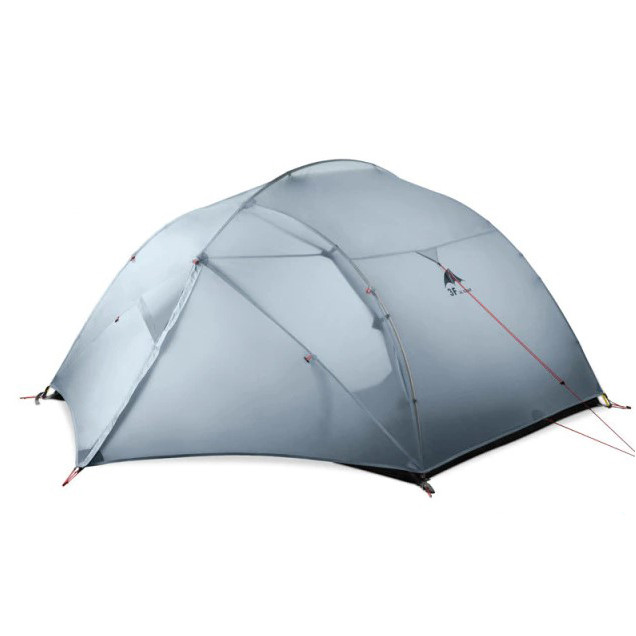 Палатка 3F Ul Gear QingKong 3 210T 3 season светло-серый  