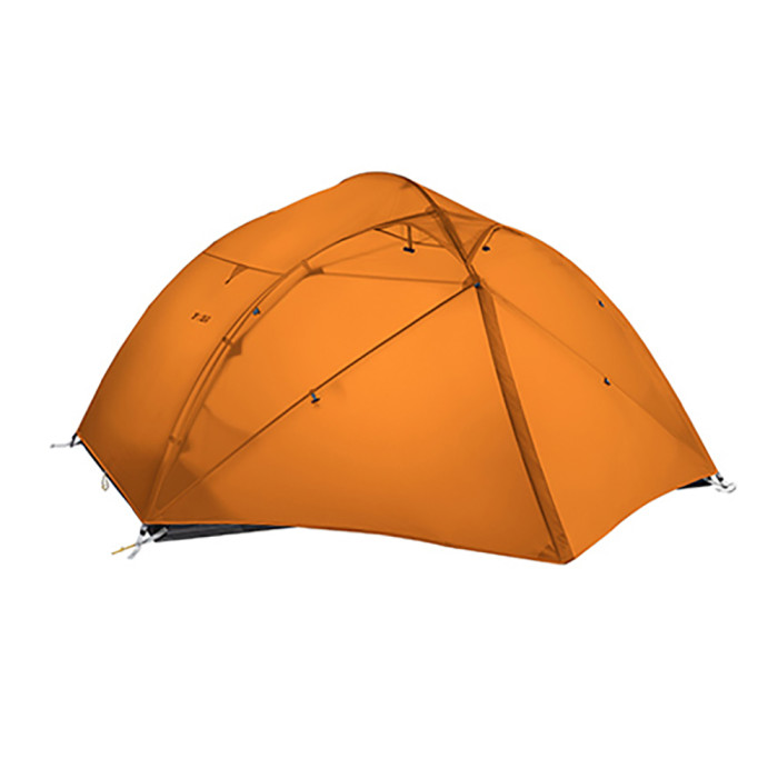 Палатка трехместная 3F Ul Gear QingKong 3 15D 3 season, оранжевый  