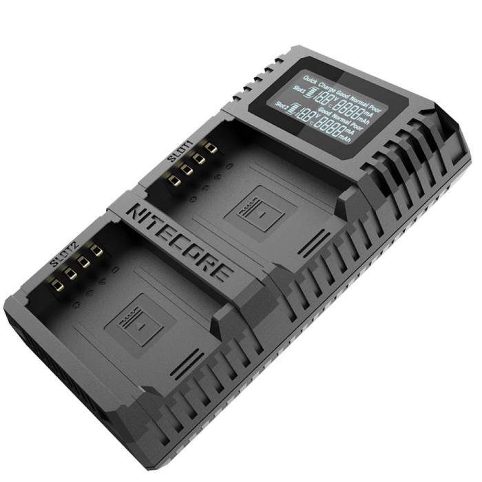 Зарядное устройство Nitecore FX2 PRO для аккумуляторов Fujifilm (NP-T125)  