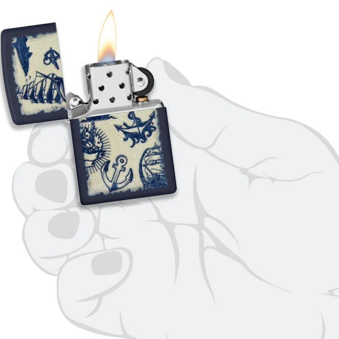 Зажигалка Zippo Nautical Design 49774  