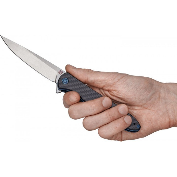 Нож Artisan Shark SW, S35VN, CF  