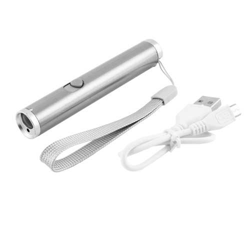 Фонарь брелок - лазер Police 1503 Ultra-glow, лазер USB  