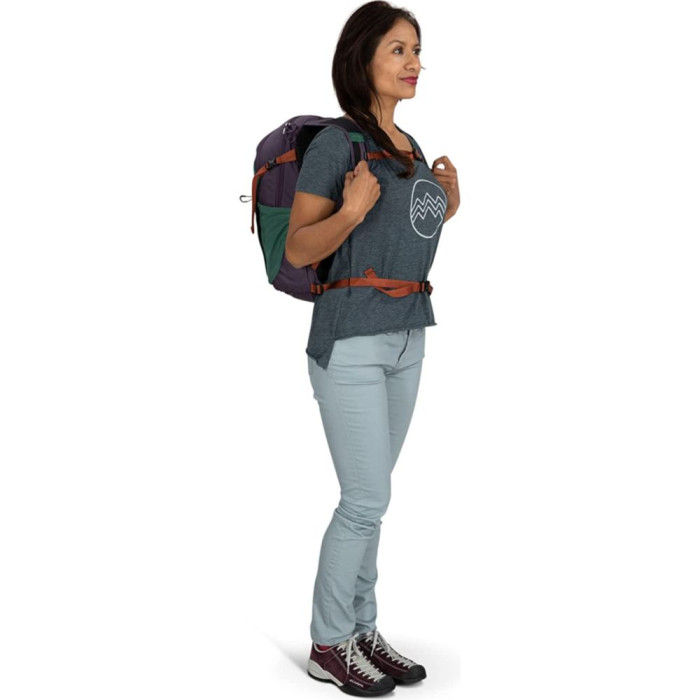 Рюкзак Osprey Daylite Plus axo green/enchantment purple - O/S - зеленый/фиолетовый  