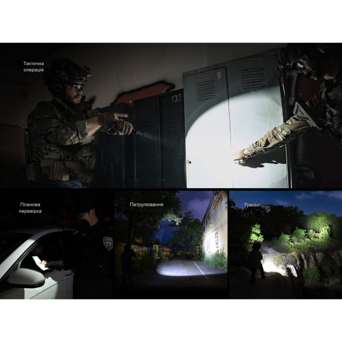 Фонарь тактический ручной Fenix PD36R ACE 3000 лм  