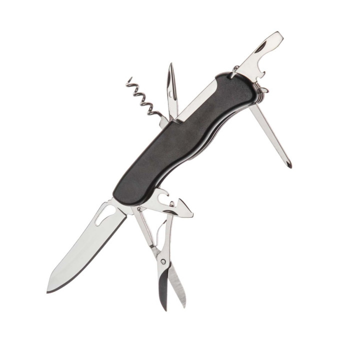 Многофункциональный нож HH032014110B, black, 9 инструментов  