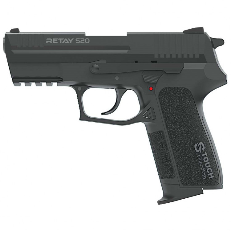 Пистолет стартовый Retay S20 9мм black (S530104B) 