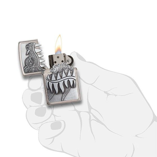Зажигалка Zippo 200 Fire Breathing Dragon (28969)  