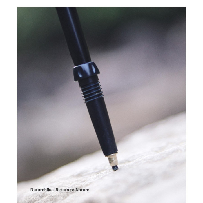 Трекинговая палка 3-сек. Naturehike CNK2550DS010, 55-120 см, алюминий, зеленая  