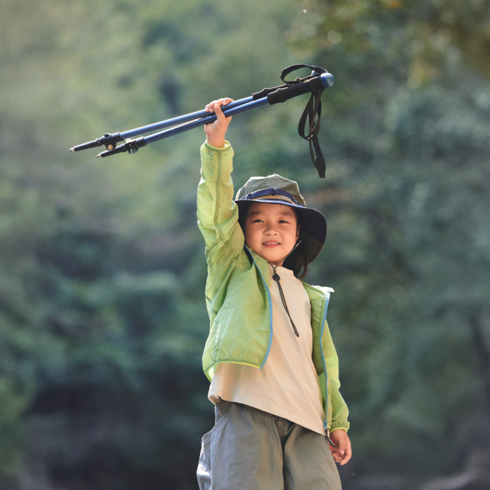 Трекинговая палка 3-сек. Naturehike CNK2550DS010, 55-120 см, алюминий, зеленая  