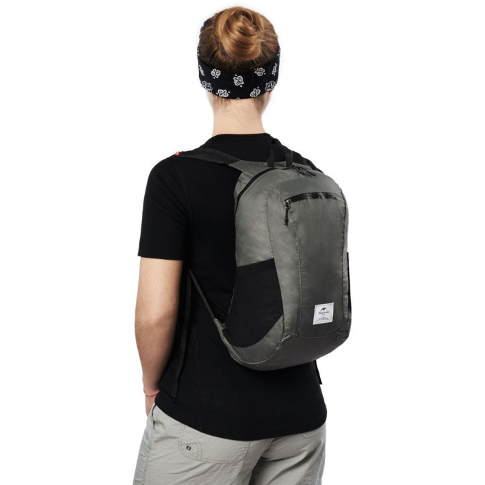 Рюкзак компактный сверхлегкий Naturehike NH17A012-B, 18 л, серый  
