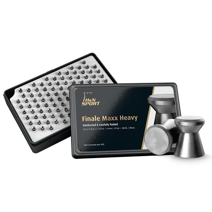 Пули пневматические H&N Finale Maxx HW 4,5 мм 200шт/уп 92074490122 