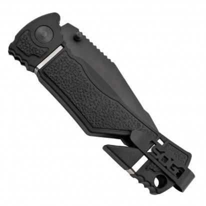 Нож SOG Trident Elite Tanto Black Blade (TF104-CP)  