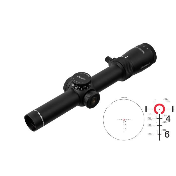 Прицел оптический Leupold Patrol 6HD 1-6x24 (30mm) SFP CDS-ZL2 Illum. CMR2 (182352)  