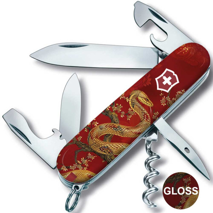 Складной нож Victorinox SPARTAN ZODIAC Золотая змея 1.3603.Z4200pk  
