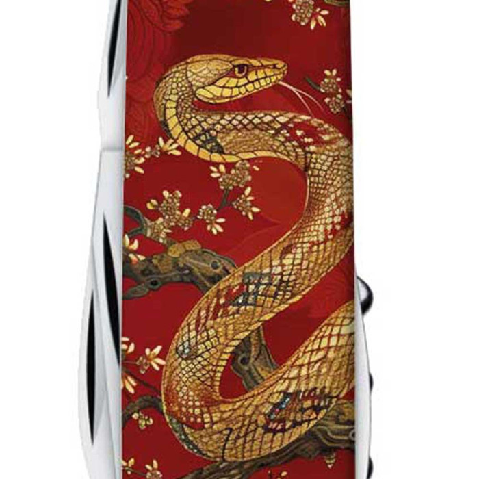 Складной нож Victorinox SPARTAN ZODIAC Золотая змея 1.3603.Z4200pk  