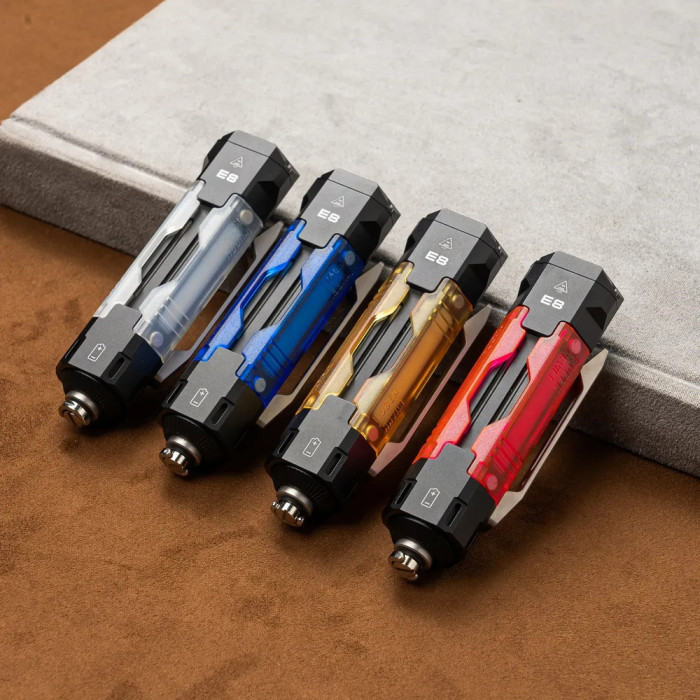 Пластины для фонаря Wuben E8, синий  