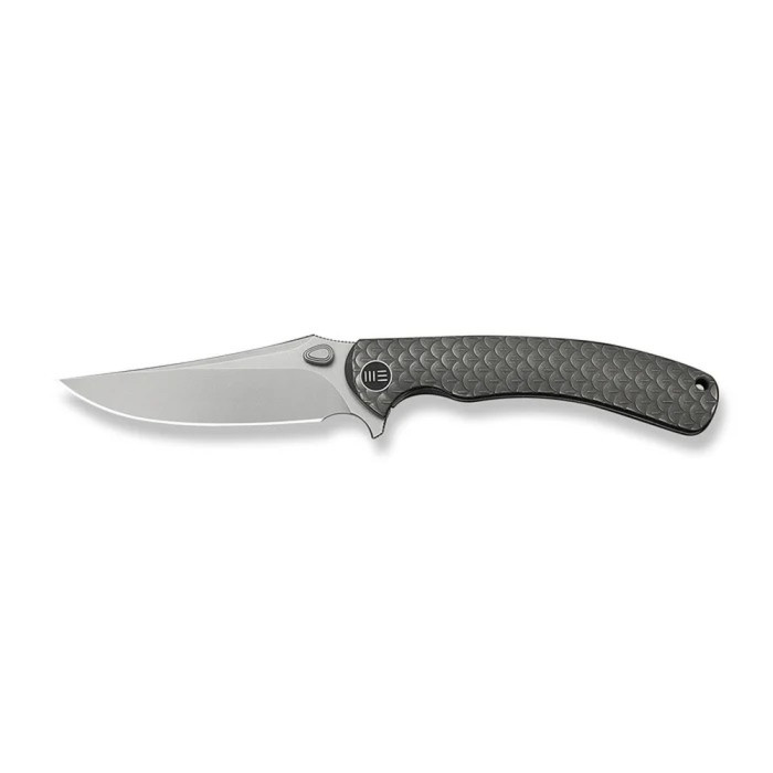 Нож складной туристический Weknife Dracarys, (9.1 см) Böhler M390/титан 6AL4V серый  