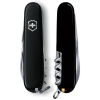 Нож Victorinox Camper 91мм/13функ/черный